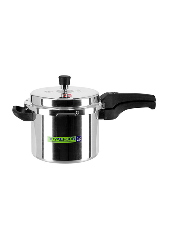 

Royalford 5L Aluminium Pressure Cooker, RF9751, Silver