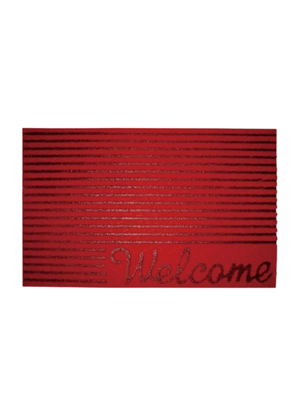 RoyalFord Rib Rubber Mat, 66x43.8 cm, Red