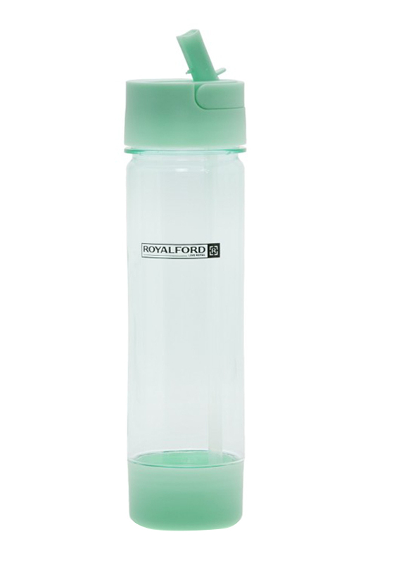 RoyalFord 680ML Tritan Blowing Plastic Water Bottle, RFU9028, Green