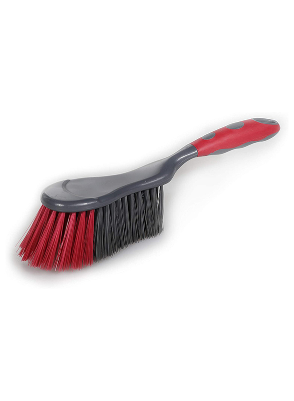 Delcasa Cleaning Brush, Grey/Red