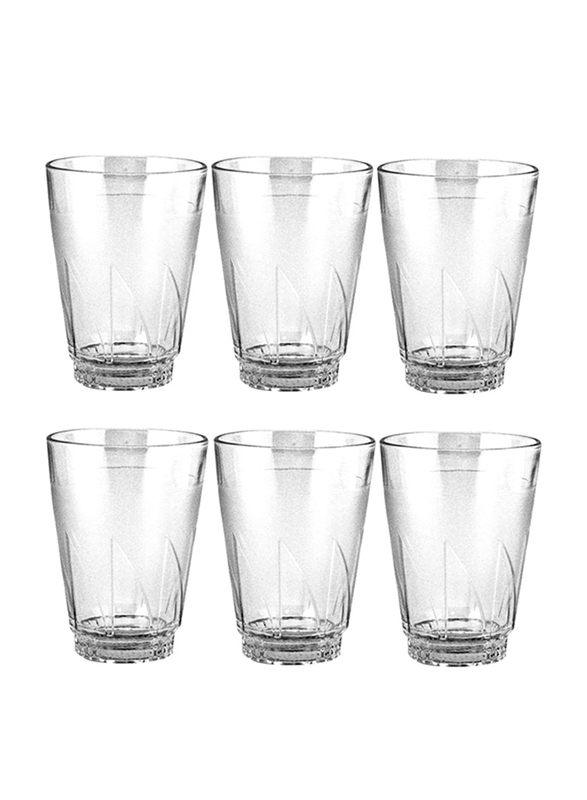 

RoyalFord 8oz 6-Pieces Glass Tumbler, RF9525, Clear