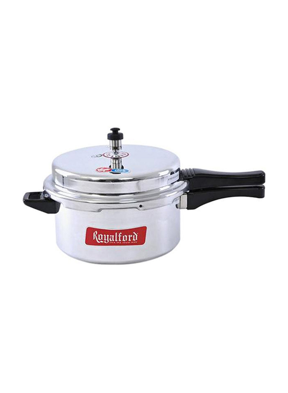 

RoyalFord 7.5 Ltr Aluminium Pressure Cooker, RF5803, Silver