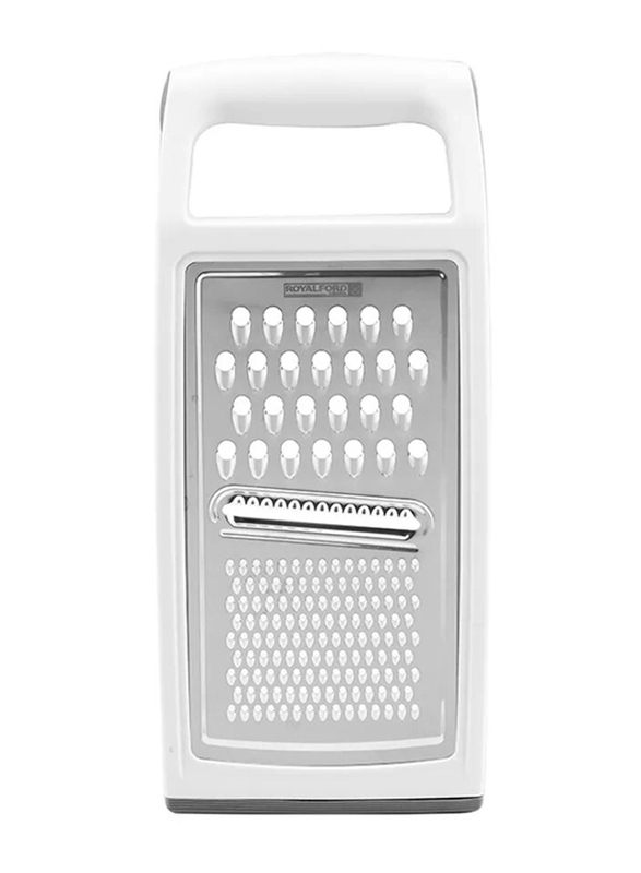 

RoyalFord 27.5cm Stainless Steel Flat Grater, White/Grey/Silver