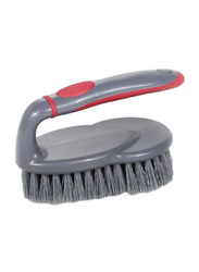 Delcasa Toilet Cleaning Brush, Grey/Red