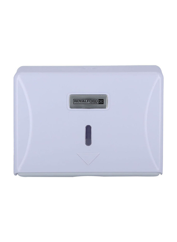 RoyalFord Paper Towel Dispenser, White