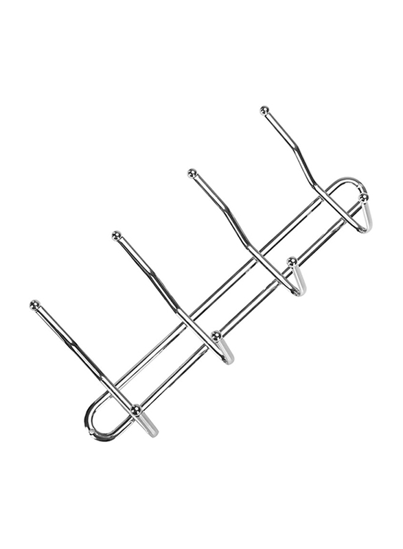 RoyalFord Chrome Plated Metal Hanger, Silver