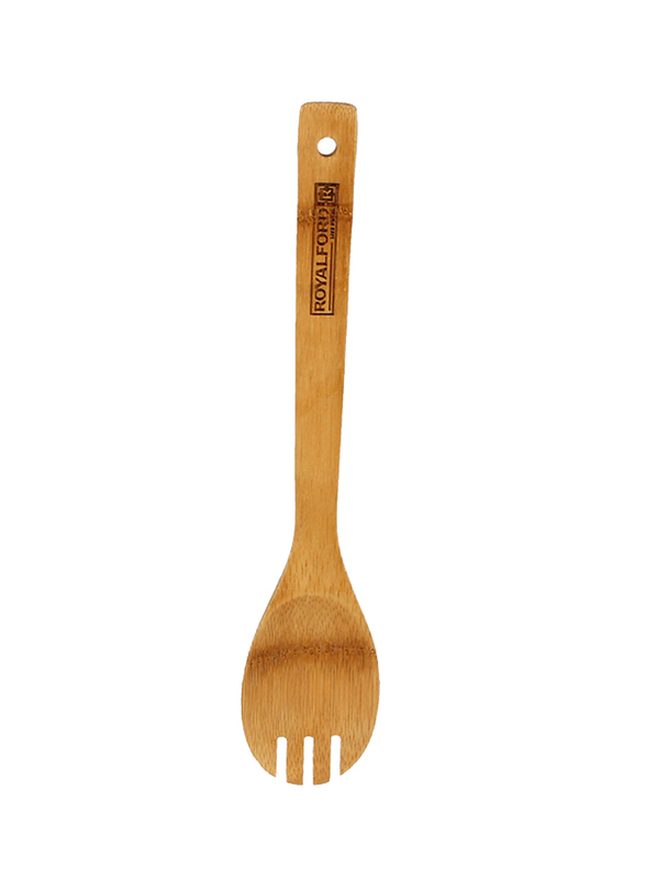 

RoyalFord Bamboo Spaghetti Server, Standard, Beige
