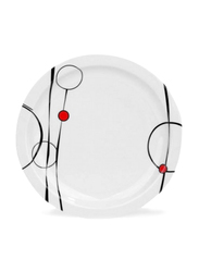 RoyalFord 10.5-inch Melamine Dinner Plate, RF6733, White