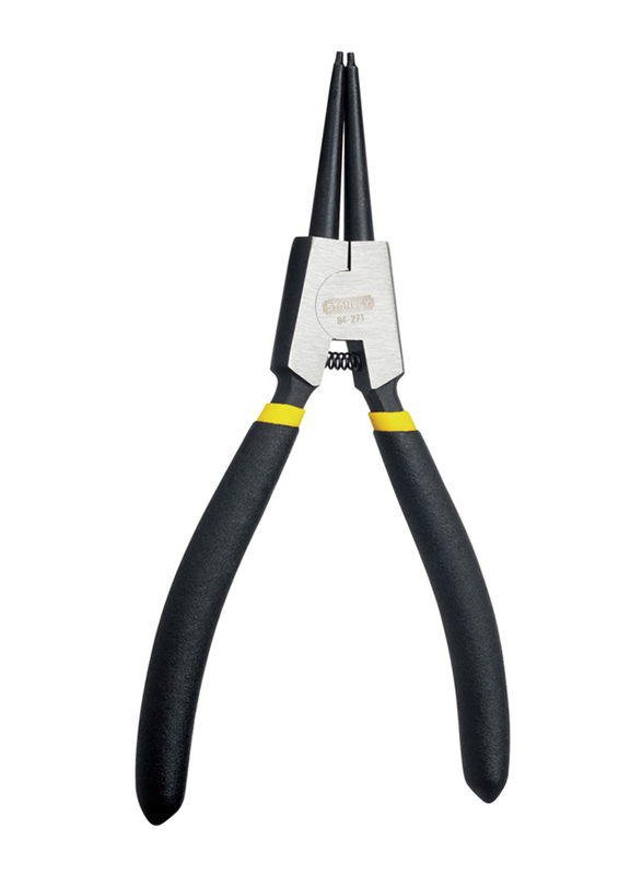 

Stanley 7-inch Straight Exterior Type Circlip Plier, STHT84271-8, Black/Silver