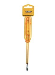 Stanley 5 x 100mm Spark Detecting Linesman Tester Screwdriver, 66-120, Silver/Orange