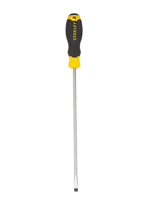

Stanley 5 x 200mm Cushion Grip Magnetic Tip Slotted Screwdriver, STMT60824-8, Yellow/Black/Silver
