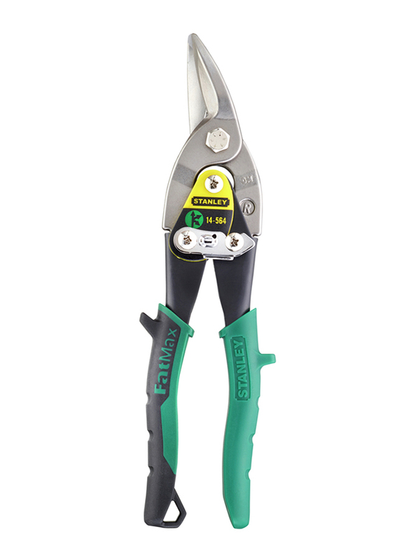 

Stanley 250mm Aviation Right Snip, 2-14-564, Green/Black