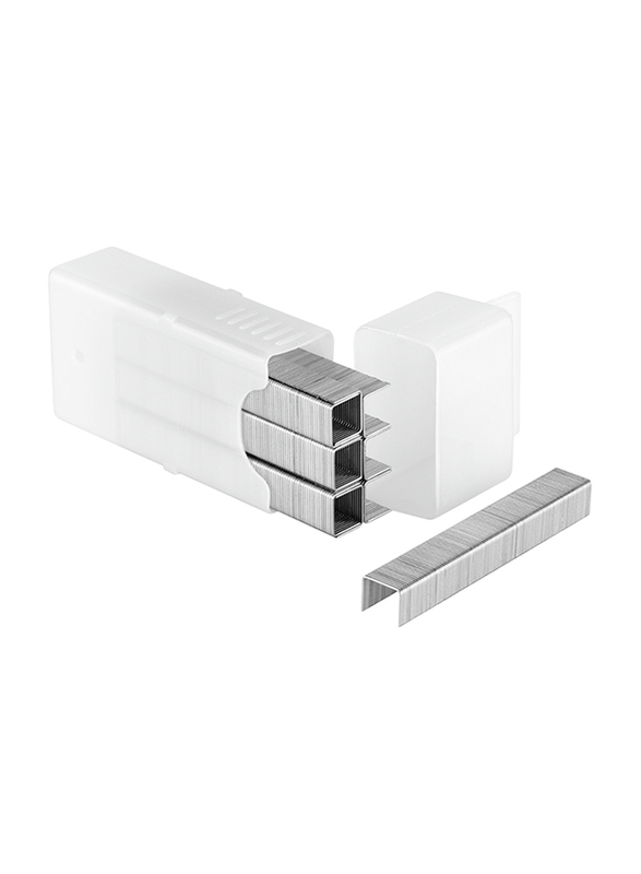 

Stanley 12mm Light Duty Staples, 1000 Pieces, 1-TRA208T, Silver