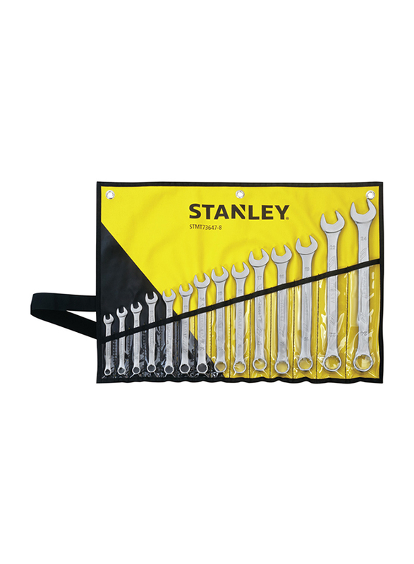 

Stanley 14 Piece Combination B and Y Pouch Wrench Set, STMT80944-8, Silver