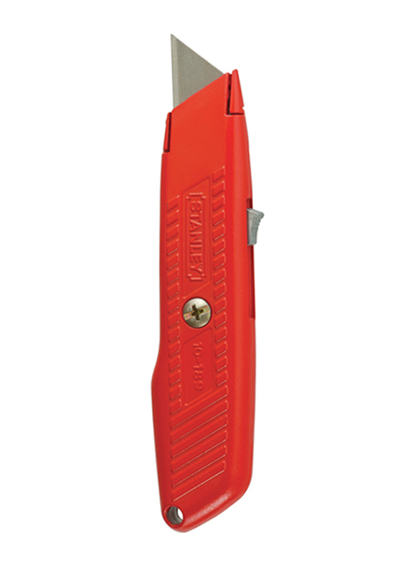 

Stanley 155mm Safety Retracting Blade Utility Knife, 0-10-189, Red