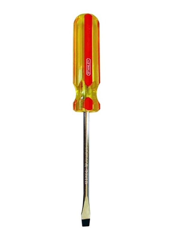 

Stanley 4 x 75mm Fix Bar Slotted Screwdriver, Yellow/Red