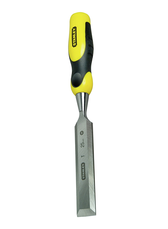 

Stanley 25mm Dynagrip with Strikecap Wood Chisels, 0-16-880, Yellow/Black
