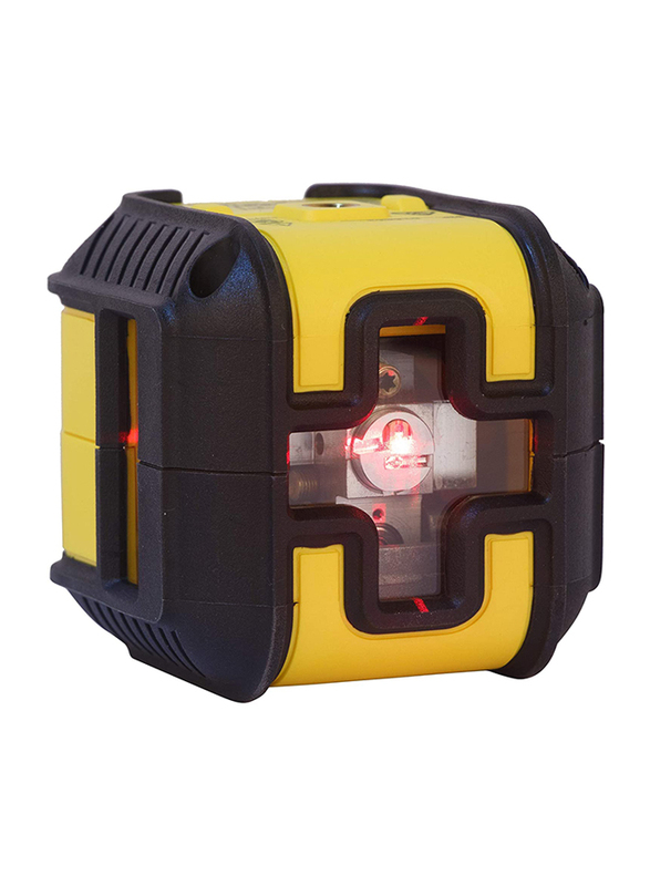 

Stanley 12M 90 Cross Line Red Beam Laser Level with QuickLink, Bag and Batteries Set, STHT77502-1, Yellow/Black