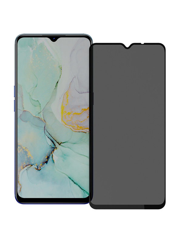 

BME Oppo Reno 3 LionShield Privacy Mobile Phone Tempered Glass Screen Protector, Black