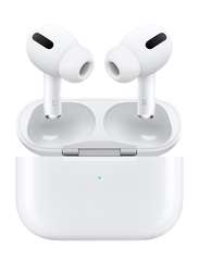 Apple AirPods Pro Wireless In-Ear Noise Cancelling Earbuds with Mic and Wireless Charging Case, White