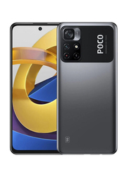 Xiaomi Poco M4 Pro 128GB Black, 6GB RAM, 5G, Dual Sim Smartphone, Middle East Version