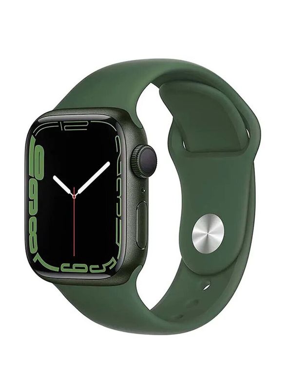 

Apple Series 7 41mm Smartwatch, GPS, Green Aluminium Case with Sport Band Clover