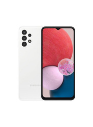 Samsung Galaxy A13 64GB White, 4GB RAM, 4G LTE, Dual Sim Smartphone, Middle East Version