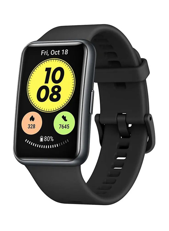 

Huawei Fit 2021 All-Day SpO2 Monitoring Smartwatch, GPS, Black