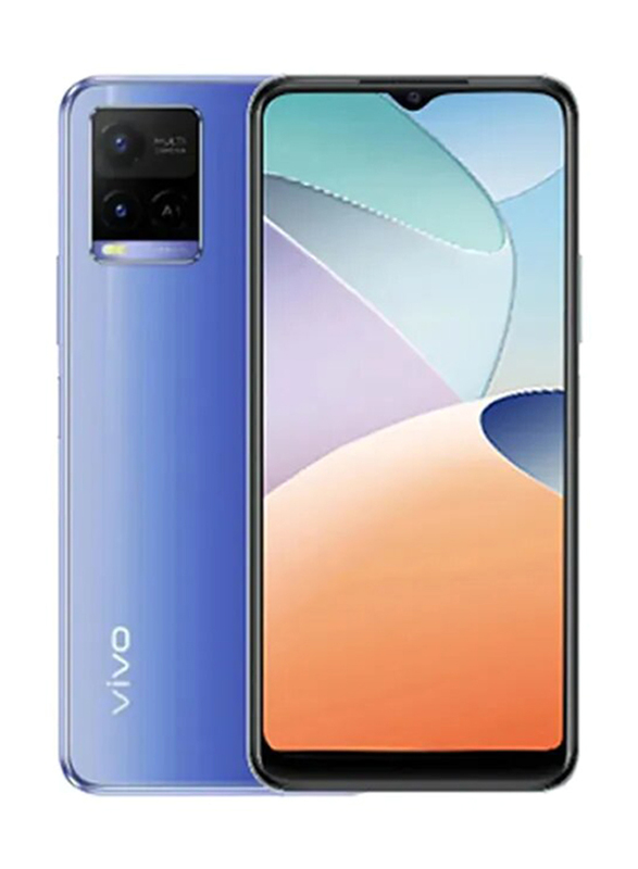 

Vivo Y21 64GB Metallic Blue, 4GB RAM, 4G LTE, Dual Sim Smartphone