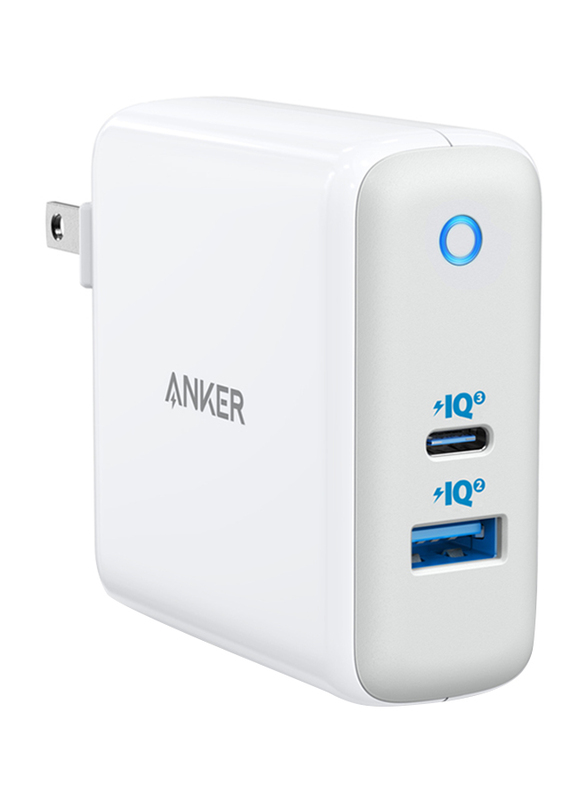 

Anker PowerPort Atom III 2 Ports Charger, White