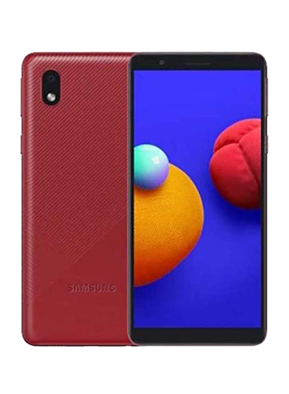 

Samsung Galaxy A01 Core 16GB Red, 1GB RAM, 4G LTE, Dual Sim Smartphone, UAE Version