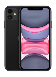 Apple iPhone 11 128GB Black Smartphone, Without Facetime, 4GB RAM, 4G LTE, Middle East Version