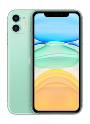 Apple iPhone 11 128GB Green, With FaceTime, 4GB RAM, 4G LTE, Dual Sim Smartphone, Hong Kong Version