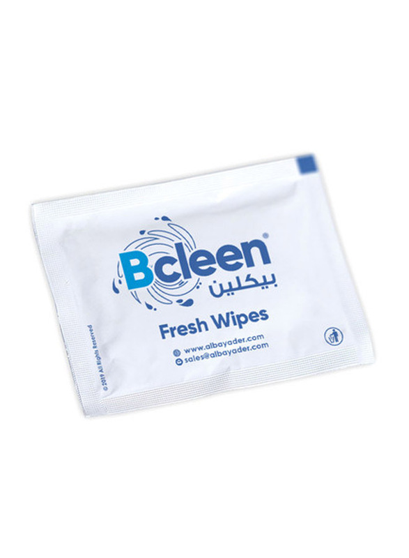 

Bcleen Fresh Wet Wipes, 8 x 6cm, Small, 50 Sheets
