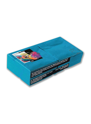 Fun Color 2-Ply Paper Napkins, 25cm, Turquoise, 100 Pieces