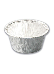 Fun 25cm 10-Piece Indispensable Disposable Aluminium Baking Mold, 788CC, Silver
