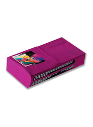 Fun Color 2-Ply Paper Napkins, 25cm, Plum, 100 Pieces