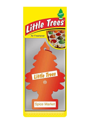 Little Trees Spice Market Paper Air Freshener, Red