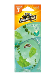 Armor All Eucalyptus Mint Air Freshener, 3 Pieces