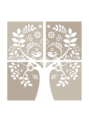 Brewster Love Birds Large Wall Art Kit, Multicolor