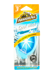 Armor All Card Cool Mist Air Freshener, 3 Pieces