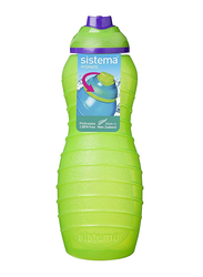 Sistema 700ml Twist 'N' Sip Plastic Davina Water Bottle, Green