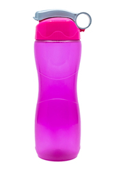 Sistema 645ml Hourglass Water Bottle, Pink
