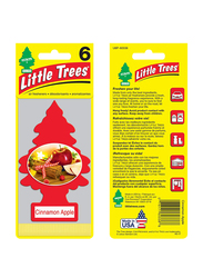Little Trees Cinnamon Apple Paper Air Freshener, Red