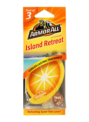 Armor All Island Retreat Air Freshener, 3 Pieces