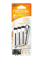 Armor All Vent Stick Classic Cotton Air Freshner, 4 Sticks