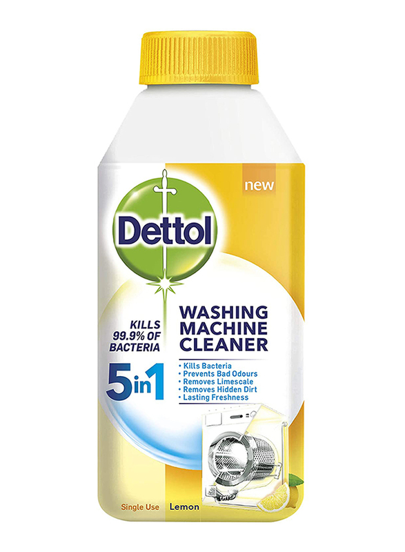 Dettol Lemon Washing Machine Cleaner, 250ml