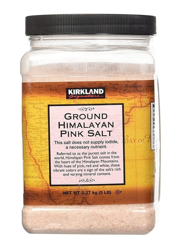Kirkland Signature Ground Himalayan Pink Salt, 2.27 Kg