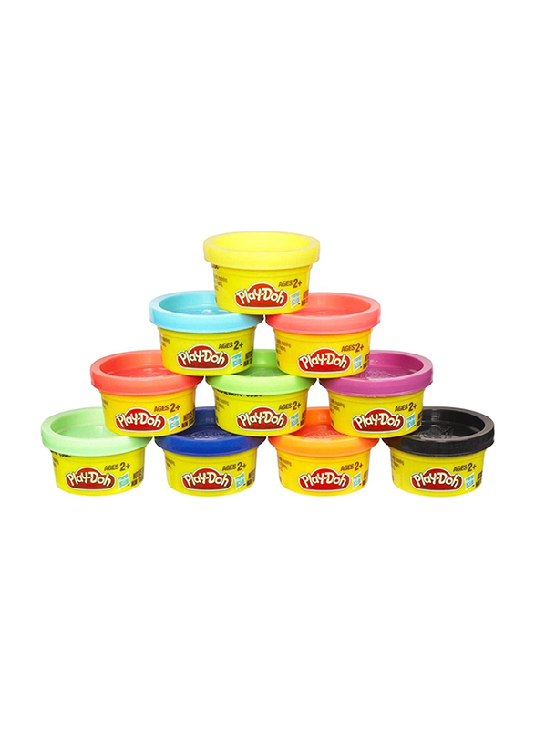 Play-Doh Party Can Pack, Arts & Crafts Kit, 10 Pieces, Ages 2+ 