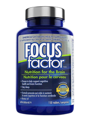 Focus Factor Nutrition Brain Booster Supplement, 150 Tablets